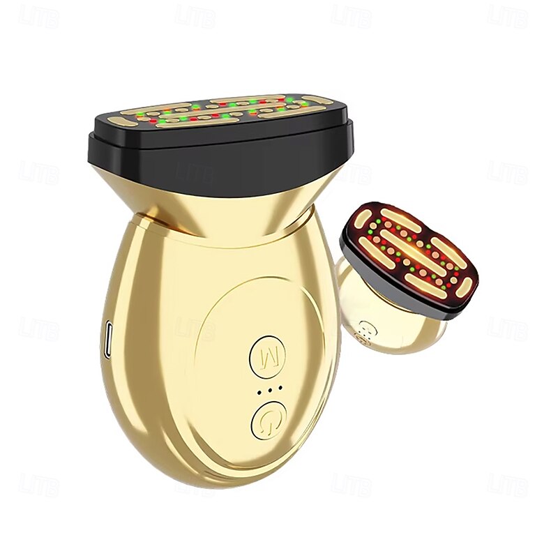 3 Colors Light Therapy Microcurrent Face Lifting Machine Skin Tightening Rejuvenation Spa Device