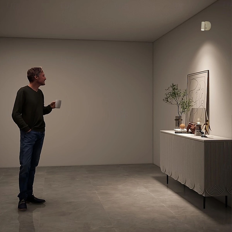 Modern Picture Light Simple Wiring Free Wall Lamp USB Rechargeable Dimmable Picture Lamp Living Room Channel Bedroom Decorative Night Light3