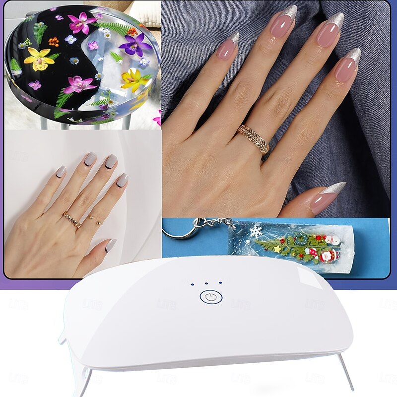 Large Light for Resin light source lamp beads Fast Curing & Portable Large Size Lamp for Resin Curing Resin Supplies for Resin Jewelry Making DIY Craft Decor Halloween Christmas New Year