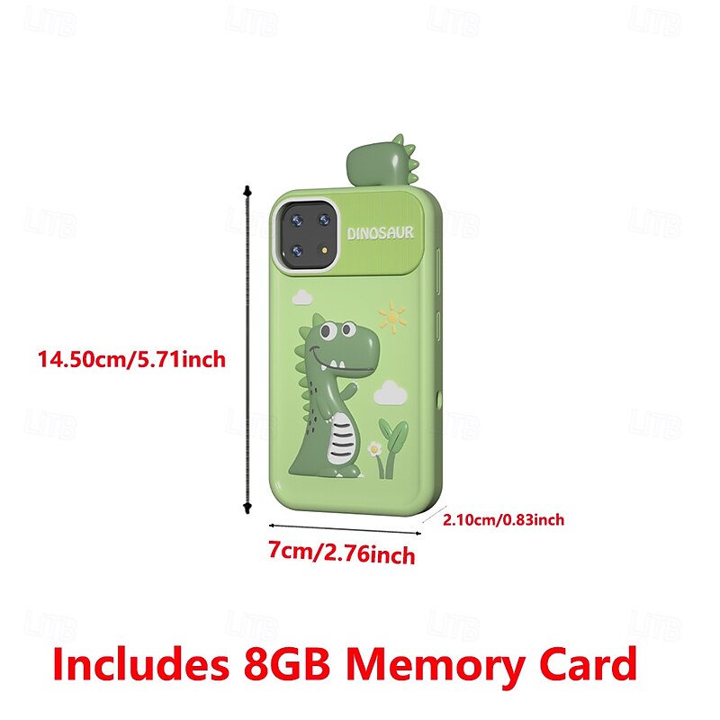 Birthday Presents Portable Smart Phone Video Record Music Play Smartphone Pour Enfant Gifts P1 Plus With 8G memory card4