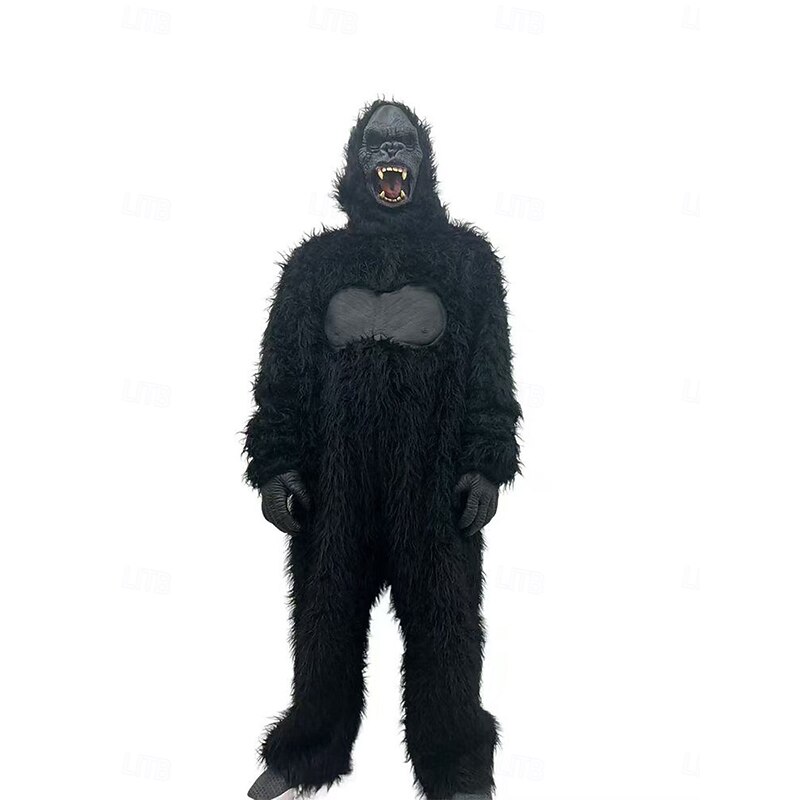 King Kong Halloween Cosplay Costume Masquerade Outfits Cosplay Adults' Men's Carnival Masquerade Mardi Gras Party / Evening Easy Halloween Costumes Dress Up3