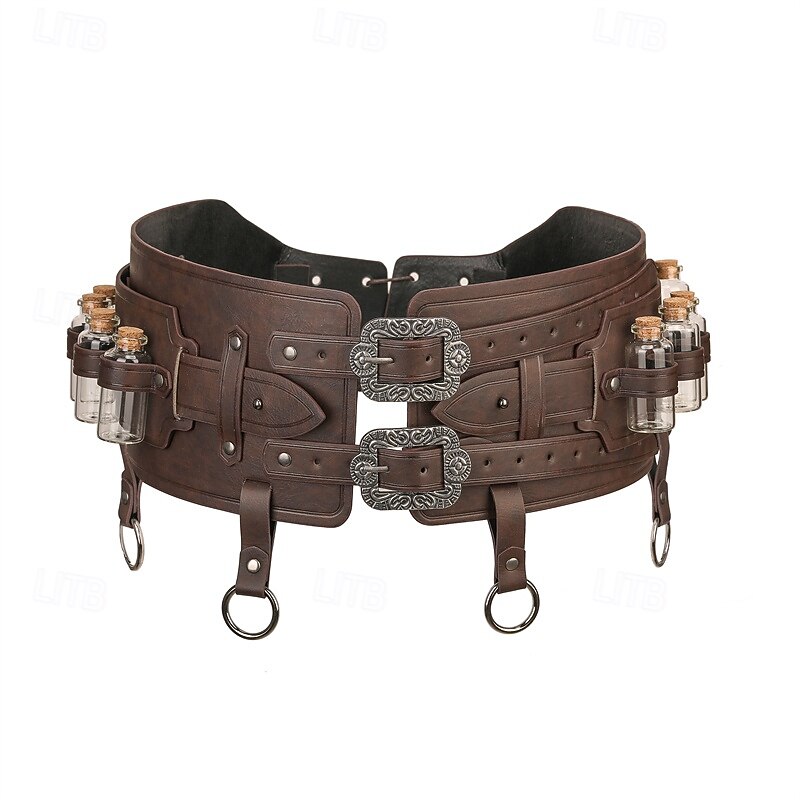 Medieval Masquerade Waist Belt Viking Fancy Dress Men's Women's Celtic Viking Halloween Carnival Masquerade Performance LARP Adults' Belt2