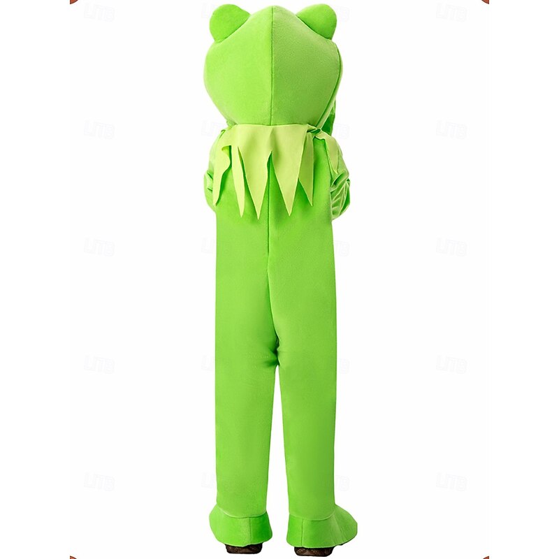 Kermit the Frog Halloween Kigurumi Pajamas Onesies Fairy Tail Animal Cosplay Kid's Boys' Girls' Halloween Carnival World Book Day Performance Educational Dress Up School Event Dress Up Easy Halloween2