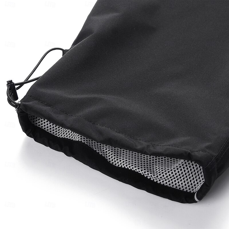 WOSAWE spring and summer motorbike rain trousers men's and women's models riding fishing hiking storm reflective safety split rain trousers MD1343