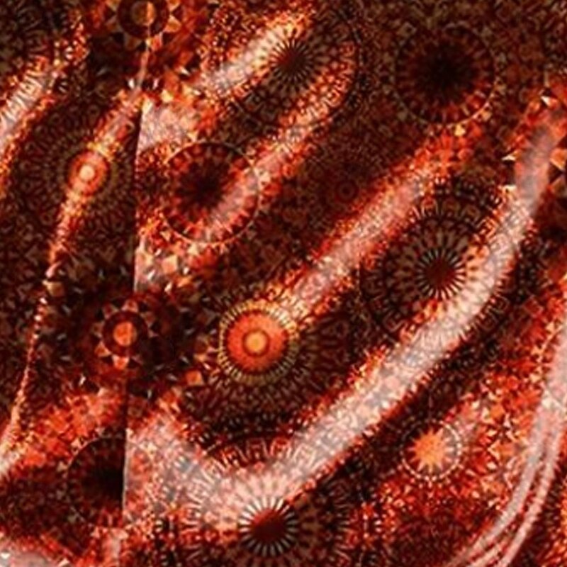 Men's Floral Print Ethnic Flowers Satin Shirt Dress Shirt Button Up Shirt Long Sleeve Vintage Retro Vacation Holiday Summer Spring Fall Turndown Collared Shirts 3D Print Orange2