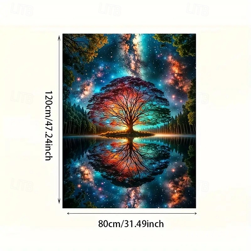 PTree of Life Canvas Wall Art Frameless Modern Living Room and Bedroom Decor2