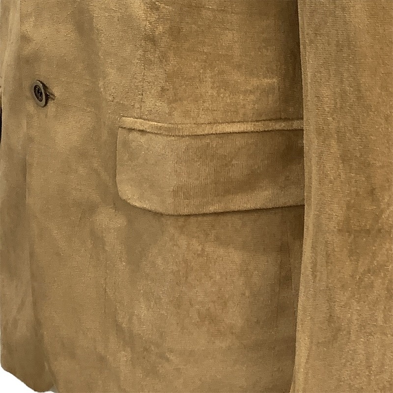 Men's Faux Suede Blazer Blazer Business Cocktail Party Wedding Party Fashion Casual Spring Fall Faux Suede Solid Color Pocket Buttons Comfortable Single Breasted Blazer Navy Blue Brown Green khaki2