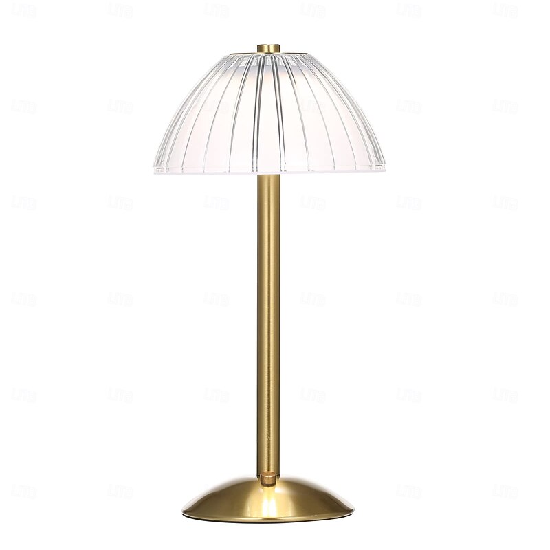 1 Pc metal charging desk lamp, tri color infinite touch dimming, bedroom bedside, dining room, coffee shop, study room, outdoor cordless lighting, Type-C charging4