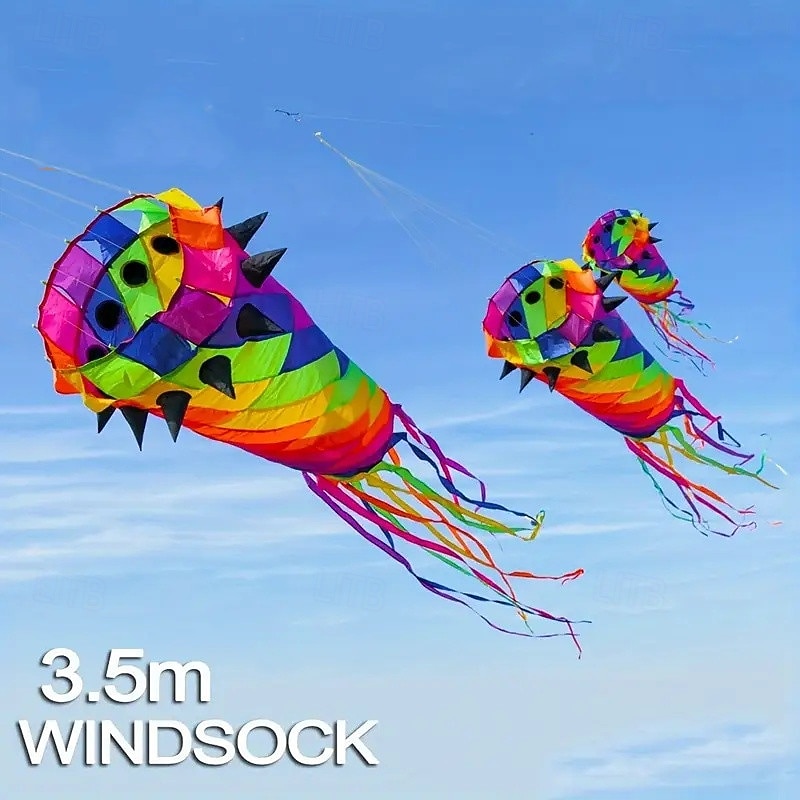 A Huge 137.8-inch Creative Styling Kite Line With a Rotating Kite Design Suitable for Outdoor Beach Parks