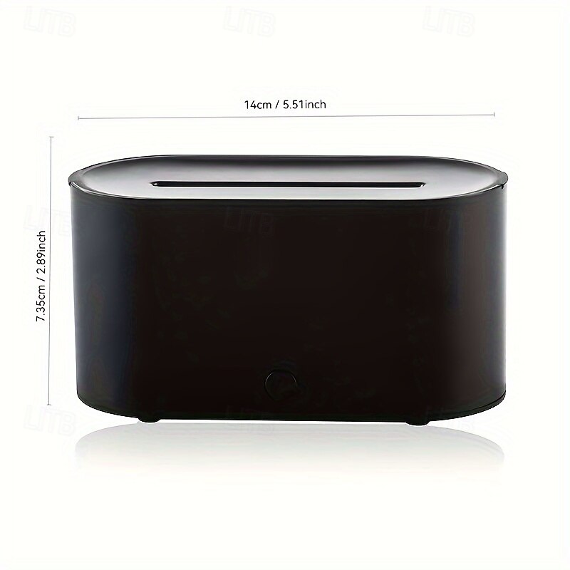 New Desktop Rainbow Simulated Flame Aromatherapy Machine Home Hotel USB Air Humidifier Aromatherapy Machine2