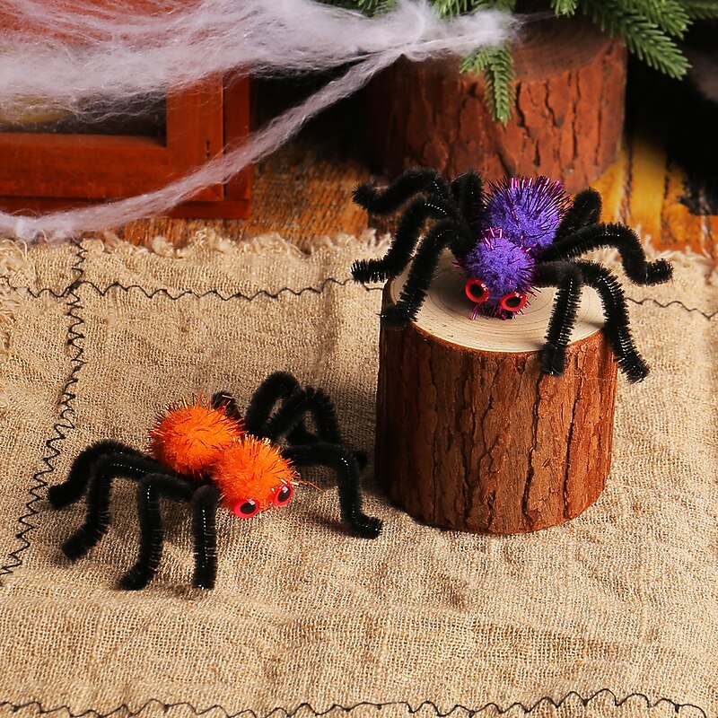 Halloween Spider Hair Clip, Funny Spider Hairpin Accessory for Kids and Adults, Spooky Party Decoration, Costume Prop & Halloween Prank3