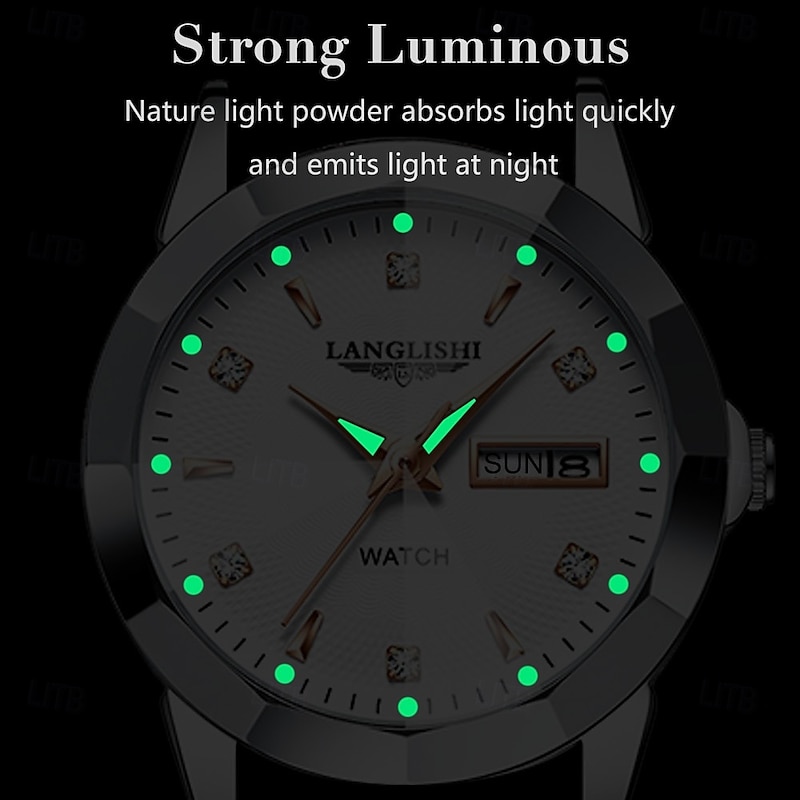 Luxury Ladies Watches Fashion Casual Stainless Steel Luminous Waterproof Quartz Women's Watches4