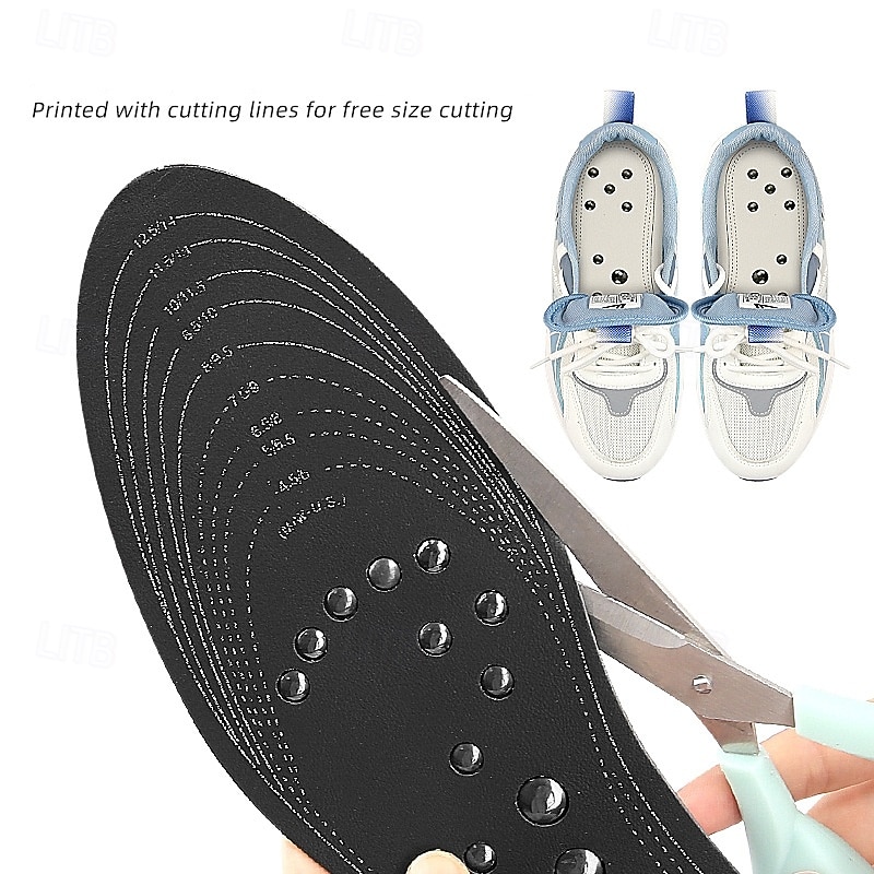 Magnetic Therapy Insoles for Men and Women, 18 Magnet Foot Massage Shoe Inserts, Acupressure Slimming Insoles for Weight Loss and Pain Relief3