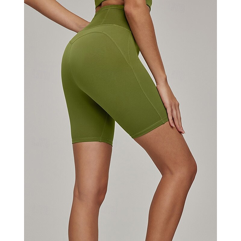 Women's fitness pants Pilates Pants Yoga Pants with Pockets Lightweight High Waist Gym Pilates Zumba Bottoms Solid Color Black Blue Orange Sports Activewear2