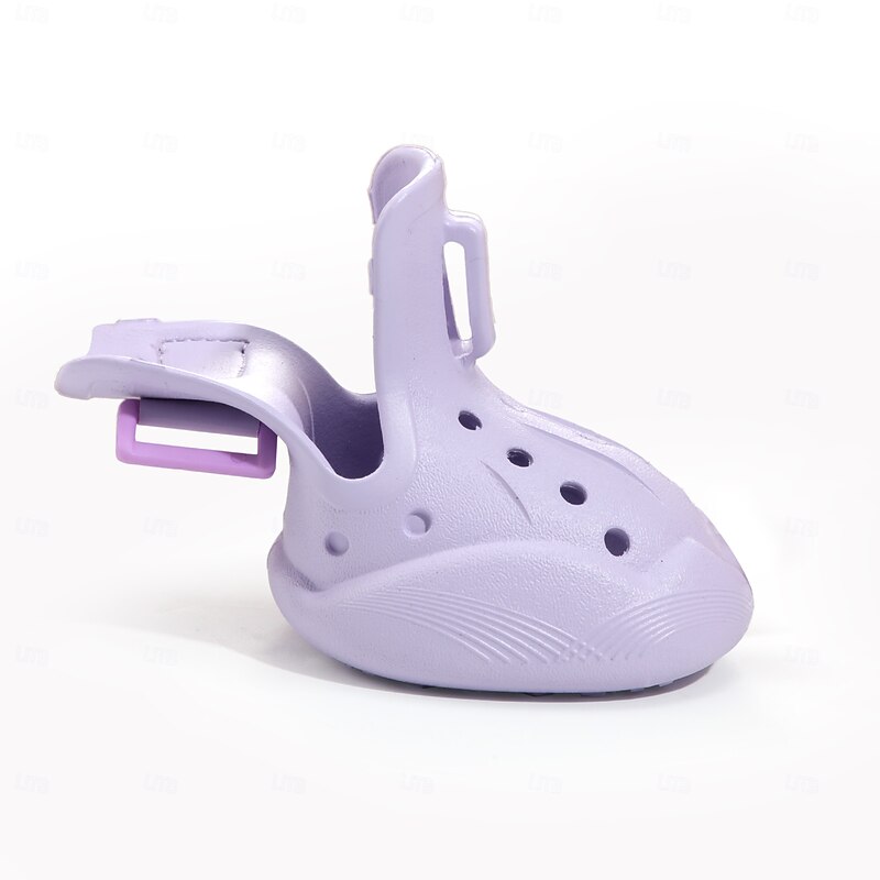 Dog Shoes Pet Boots Breathable Dog Shoes for Small Doggy Waterproof Pet Sandals with Anti-Slip Sole and Zipper Closure Durable Pet Paw Protector for Hot Pavement4