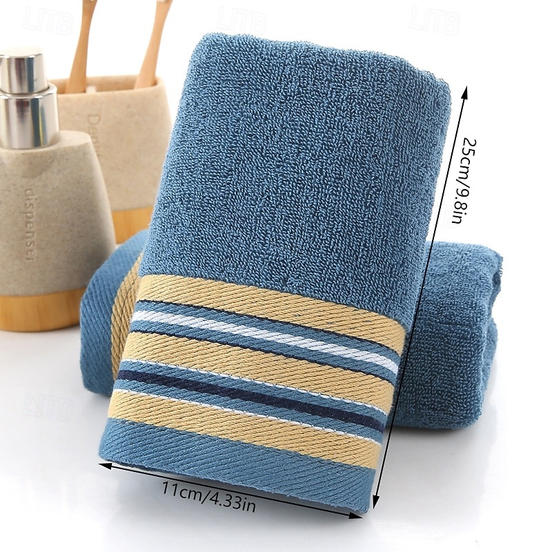 1 Piece Pure Cotton Face Towel, Class A Soft and Absorbent Thick Towel for Adults, Wholesale Household Polyester Cotton Washcloth3