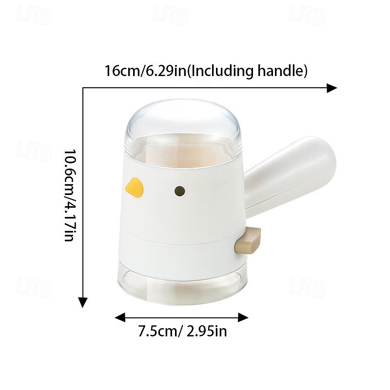 Spice Storage Jar, Moisture-Proof Sealed Glass Salt Container, Kitchen Seasoning Bottle with Measuring Lid4