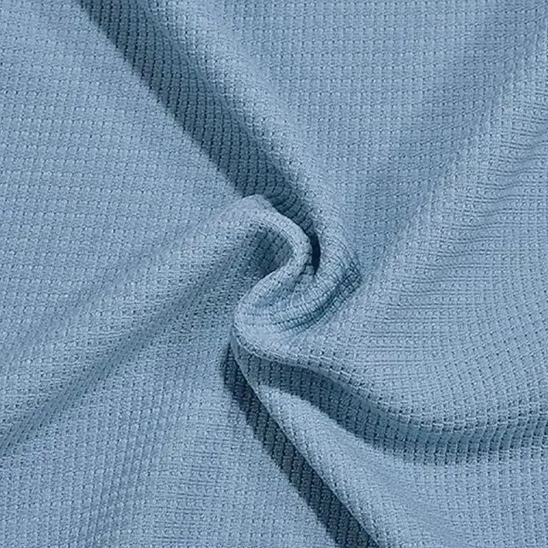 Men's Waffle Shorts Sweat Shorts Shorts Bermuda shorts Beach Shorts Elastic Waist Drawstring Plain Comfort Sports Knee Length Daily Holiday Beach Vacation Classic Style Blue Micro-elastic3