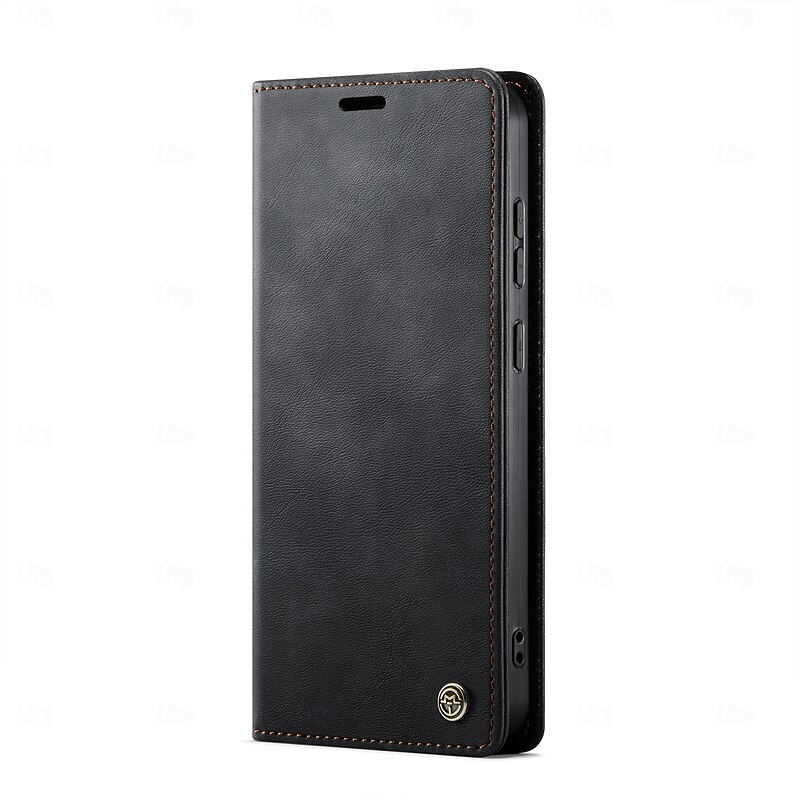 Phone Case For Samsung Galaxy S25 S25 Edge S24 S24 FE S23 S22 S21 Ultra Plus A56 A36 A26 Magnetic Adsorption Wallet Case Flip Cover Full Body Protective Kickstand Shockproof TPU PU Leather2