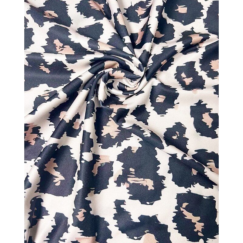 Women's Long Dress Maxi Dress Casual Dress Summer Dress Fashion Modern Daily Beach Weekend Regular Fit Leopard Short Sleeve V Neck Brown Summer4