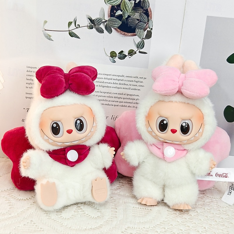 Clothes Set for 17cm Dolls ForLabubu Fashion Clothes Accessories Outfit Suitable for 6.69inch (17cm) Doll Soft Cotton Clothing Replacement No Doll ONLY Clothes2