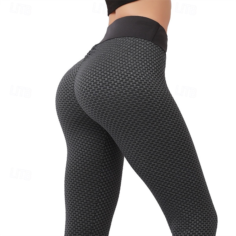 Women's Tights Leggings Cozy Leggings Streetwear Casual Full Length High Waist Plain Elastic Waist Breathability Stretchy Vacation Street Daily Wear Sapphire Blue Black Pink Green Fall Regular Fit4