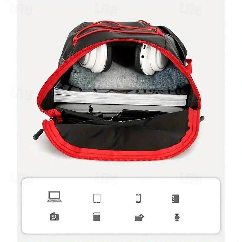 Foldable Hiking Backpack for Men, Waterproof Lightweight Compact Outdoor Daypack for Camping, Travel, Trekking, Small Portable Packable Sport Bag with Multi-Pockets4