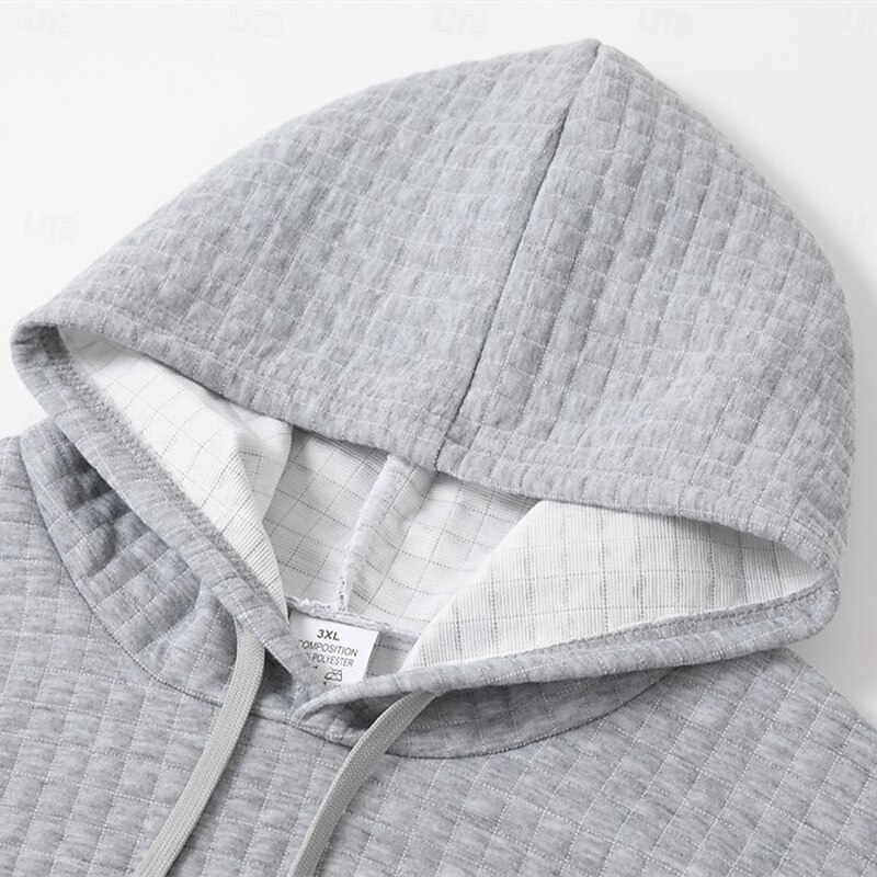 Men's Hoodie Black White Red Navy Blue Green Hooded Plain Sports & Outdoor Daily Sports Designer Basic Casual Spring &  Fall Clothing Apparel Hoodies Sweatshirts3