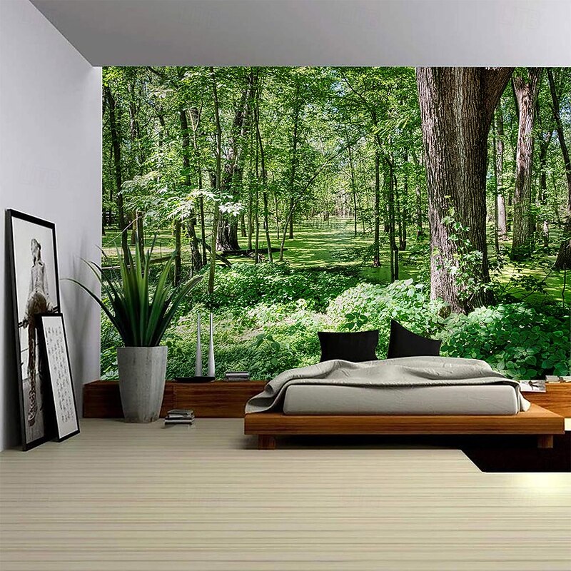 Nature Forests Lakes Landscapes Hanging Tapestries Murals Art Large-Scale Tapestries Murals Decorations Photos Backgrounds Carpets Curtains Home Decor Bedrooms Living Rooms Decoration2