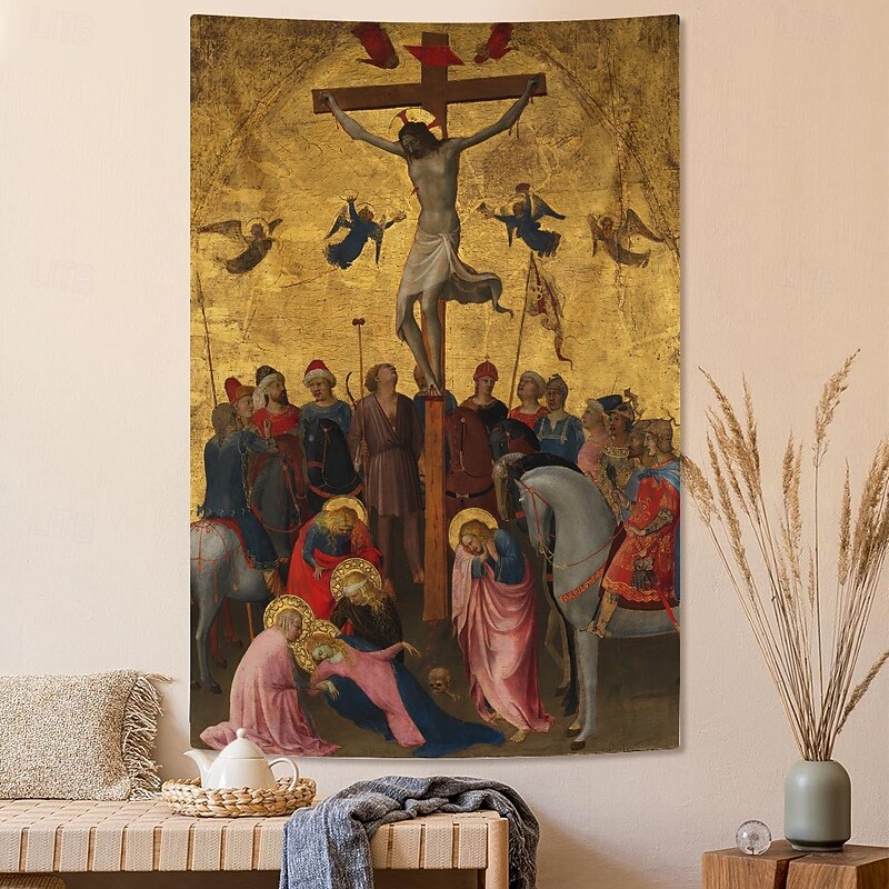 Medieval Tapestry Middle Age Hanging Tapestry Large Tapestry Mural Decor Photograph Backdrop Blanket Curtain Home Bedroom Living Room Decoration3