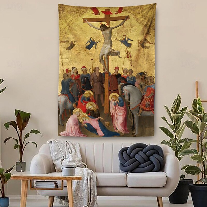 Medieval Tapestry Middle Age Hanging Tapestry Large Tapestry Mural Decor Photograph Backdrop Blanket Curtain Home Bedroom Living Room Decoration4