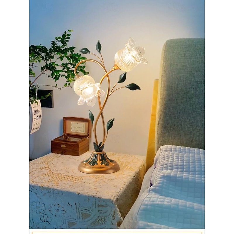 LED Table Lamp Modern Bedside Table Lamp Applicable to Living Room Bedroom Office Bedside Cabinet and Bookcase3