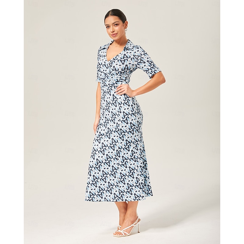 Stretch Waist-Cinching Mermaid Midi Dress4