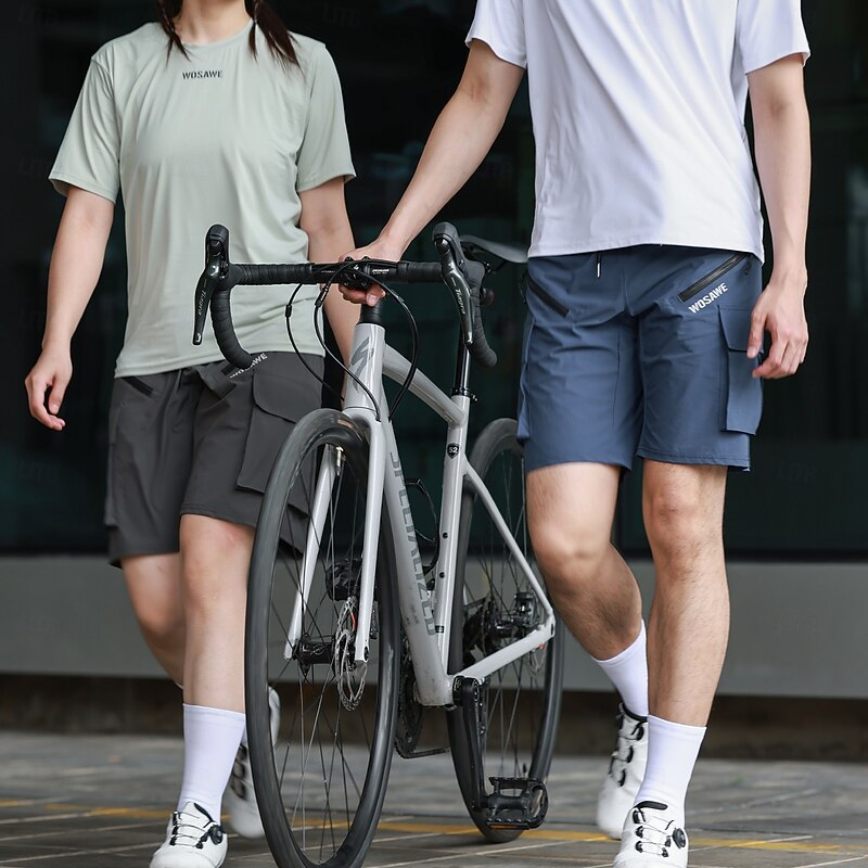 WOSAWE summer speed mountain biking shorts underpants all-in-one running hiking shorts quick-drying breathable five pants BD1534