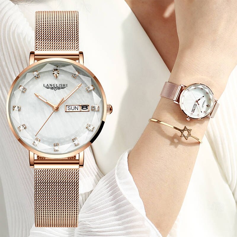 Waterproof luminous women's watch automatic mechanical watch4