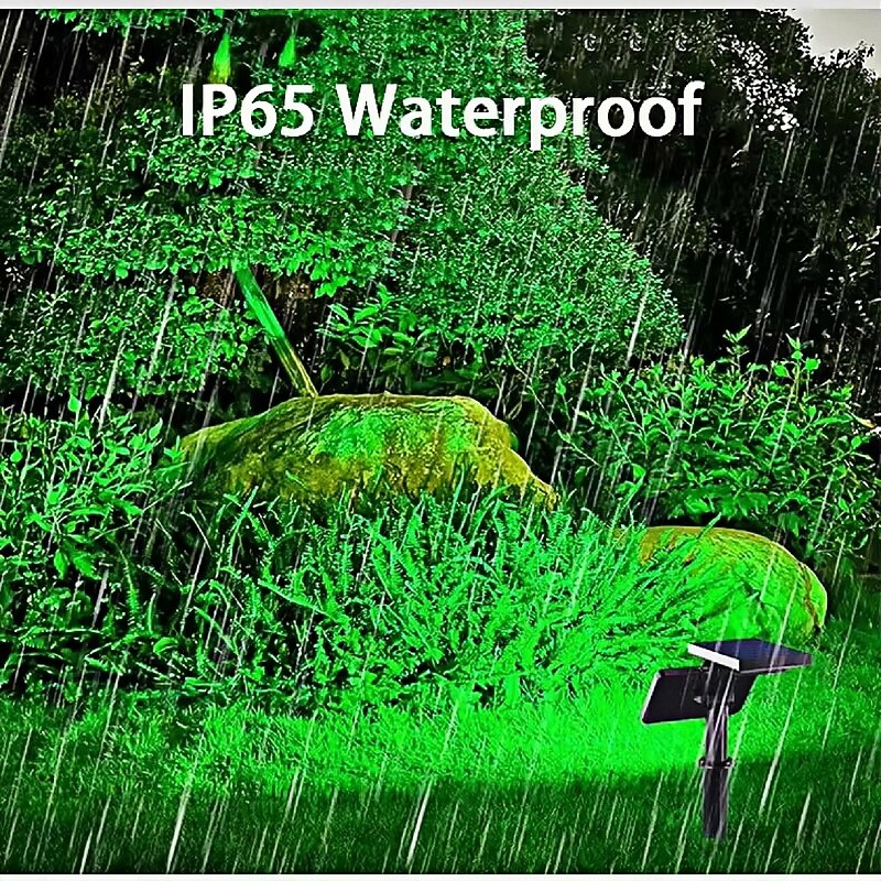 Solar Pathway Lights Garden Lamp Outlier Solar Energy Adjustment Ground Lamp Ip65 Lawn Garden Decorative Lamp Waterproof Wall Lighting 1PC2