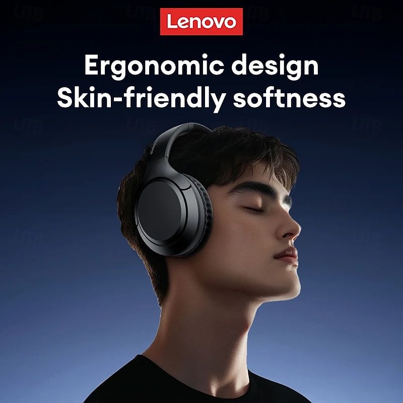 Lenovo TH53 Bluetooth V5.4 Earphone HiFi Stereo Sound with Music Mode Headphone Bulit-in 2 Mics for HD Calls Headset4