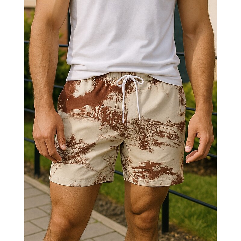 Men's Running Shorts Workout Shorts Beach Shorts Pocket Drawstring Bottoms Training Sports & Outdoor Lightweight Breathable Gym Workout Training Running Regular Fit Sportswear Activewear Red Blue4