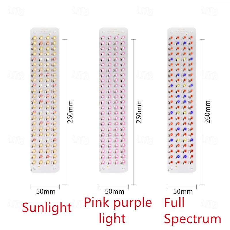 USB Plant Grow Lamp Full Spectrum Sunlight Growth Light 5V Timed Dimming Switch Plug-in Telescopic Tube Indoor Plant Lighting3