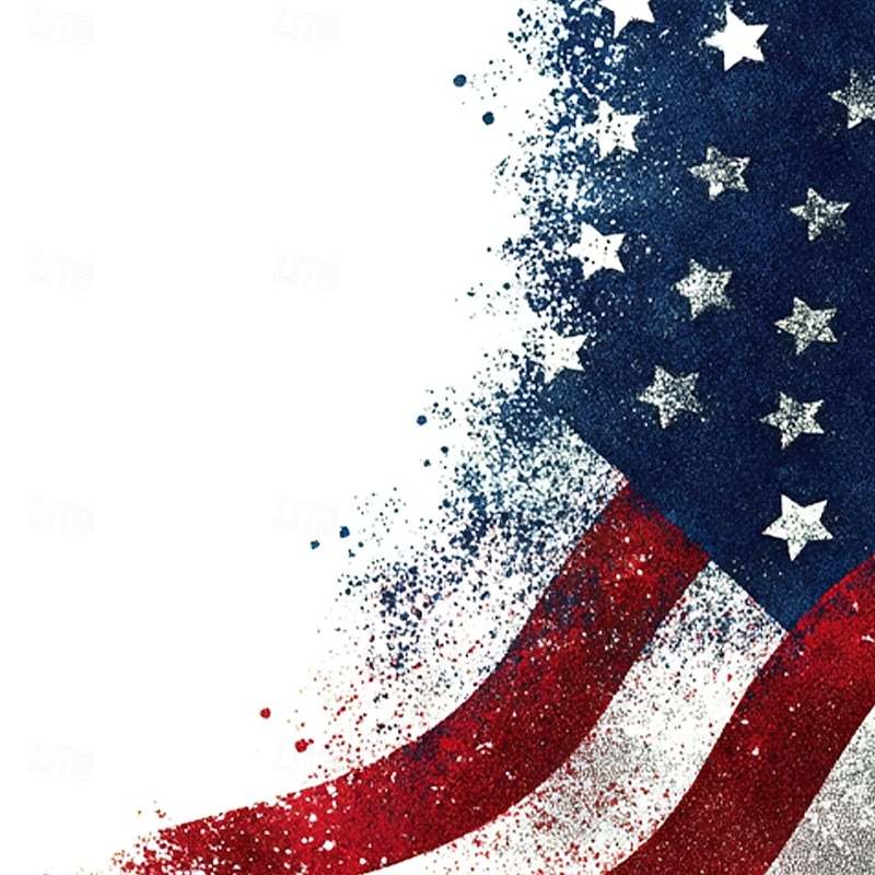 Patriotic T Shirts For Men American US Flag Eagle T Shirt Short Sleeve T shirt 3D Print Crew Neck Shirt Fashion Daily Basic Street Casual Daily Blue Summer Spring All Seasons Clothing Apparel S2