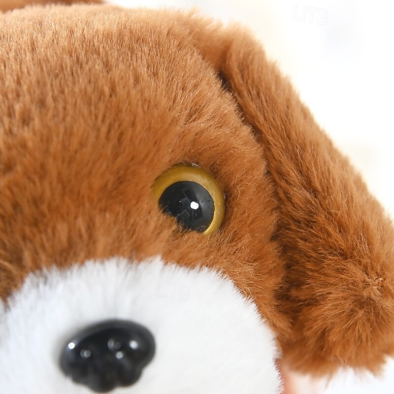 Robot Dog Electronic Plush Puppy Dog Toy Interactive Toys Walks Stuffed Animal Gift for Girl and Boy Age 3-6 Year Old3