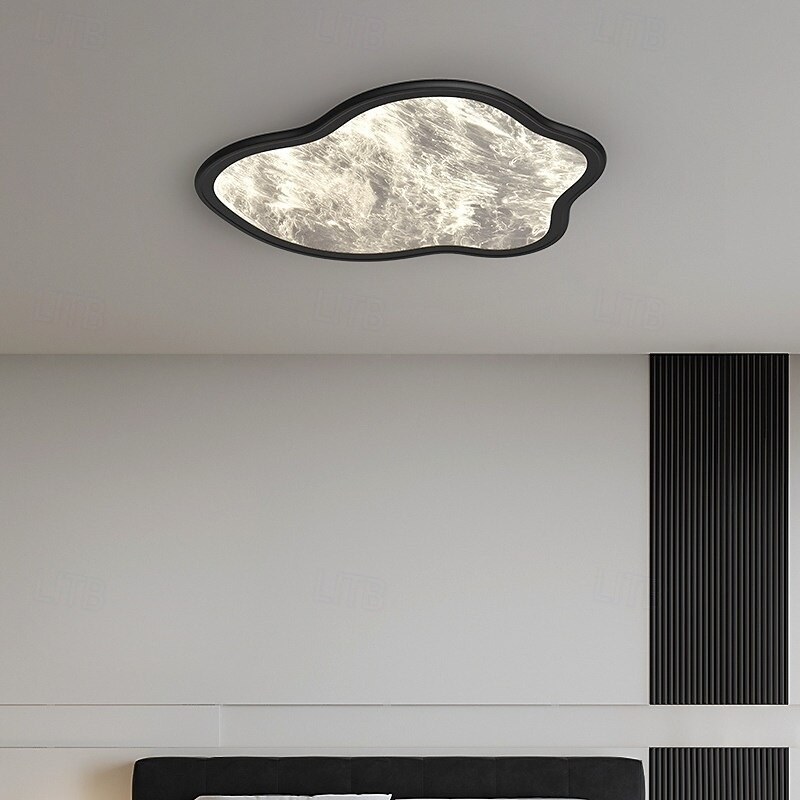 Ultra-Thin Modern Minimalist Cloud LED Ceiling Light, Bedroom/Children's Room/Study2