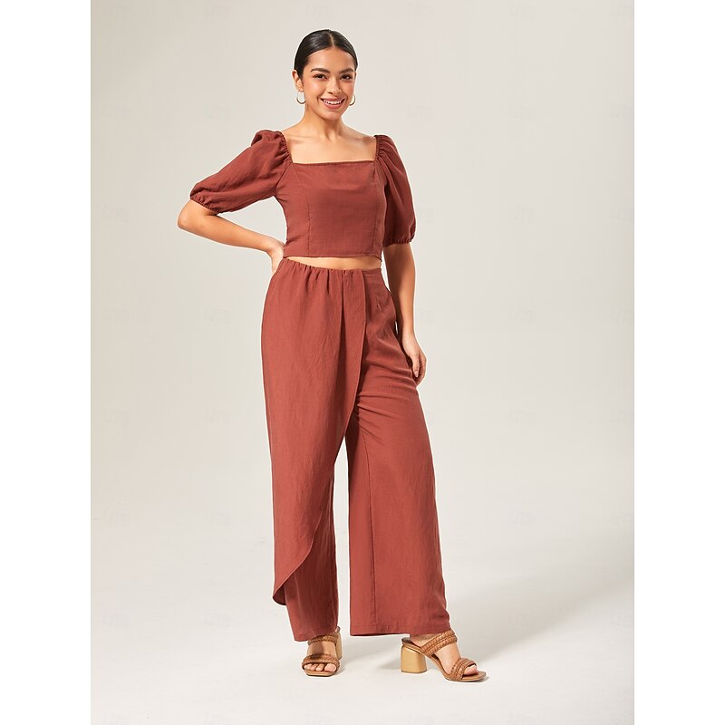 Lyocell-blend Smocked Blouse2