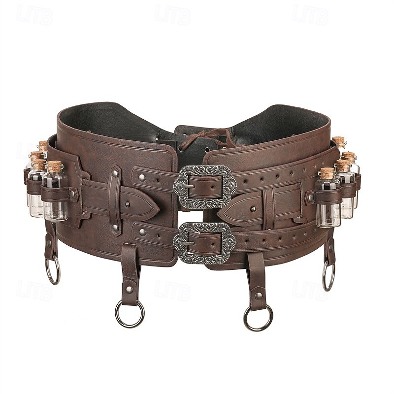 Medieval Masquerade Waist Belt Viking Fancy Dress Men's Women's Celtic Viking Halloween Carnival Masquerade Performance LARP Adults' Belt