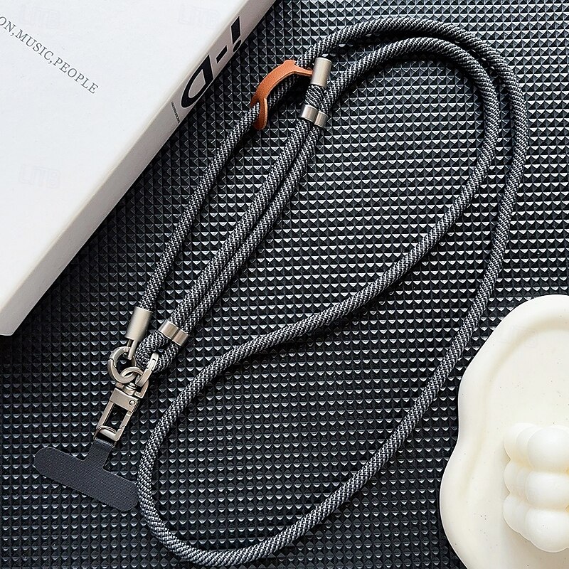 Phone Case For Apple AirTag Xiaomi Samsung Galaxy Universal with Lanyard with Wrist Strap Polyester4