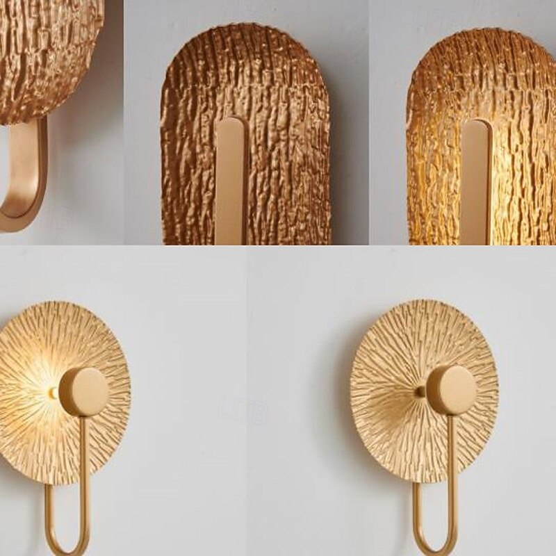 LED Wall Sconce Lamp Metal Indoor 1 Light Minimalist Wall Mount Light Home Decor Lighting Fixture Indoor Wall Wash Lights for Living Room Bedroom 110-240V3