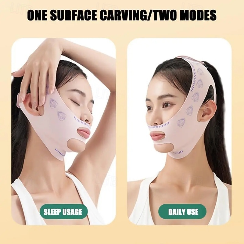 Face Slimming Bandage for Women, V Line Lifting Strap Chin Cheek Lift Belt, Anti-Wrinkle Face Shaper Beauty Tool for Facial Skin Care4