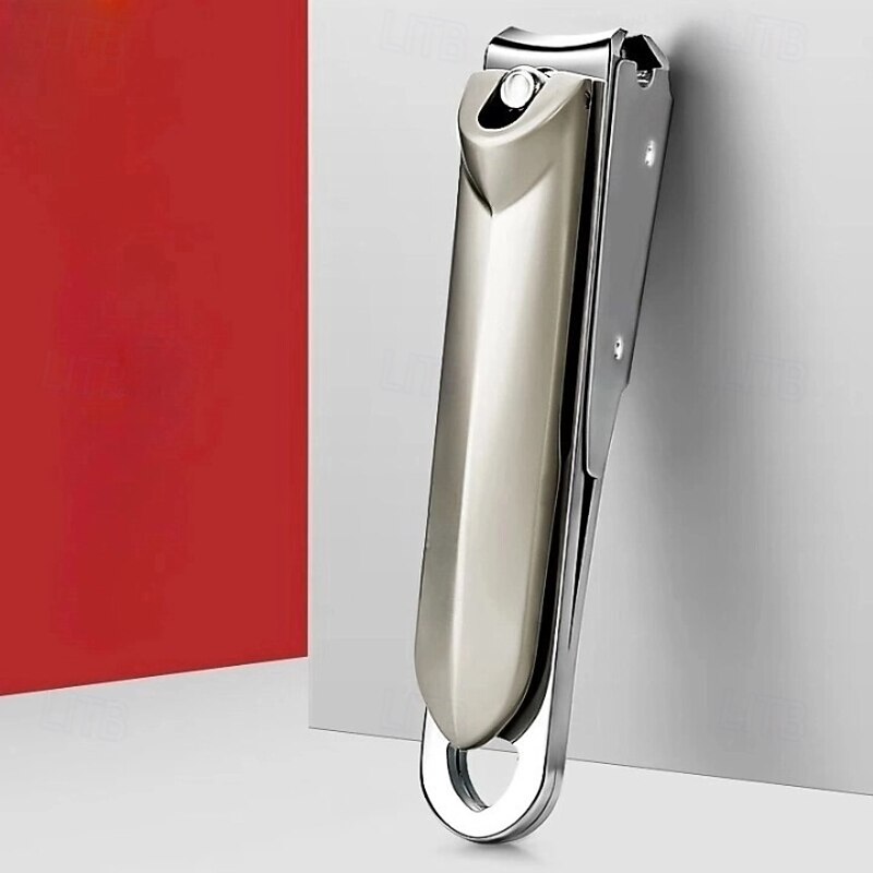 RIMEI Nail Clippers Anti Splash Fingernail Cutter Stainless Steel Manicure Tools Nail Scissors Detachable Design Nail Trimmer2