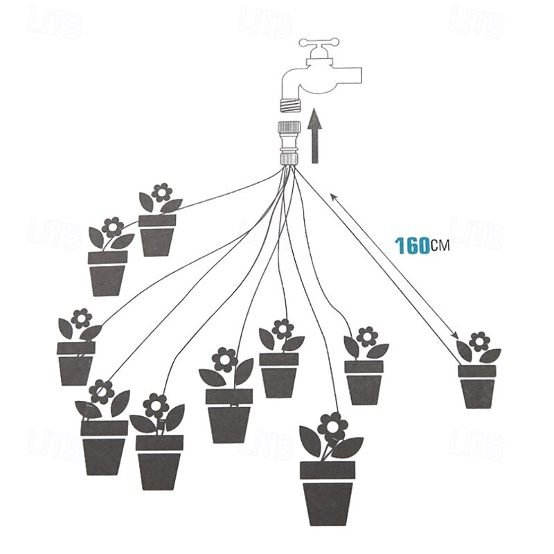 10-piece Drip Irrigation Head set Garden Irrigation Equipment3