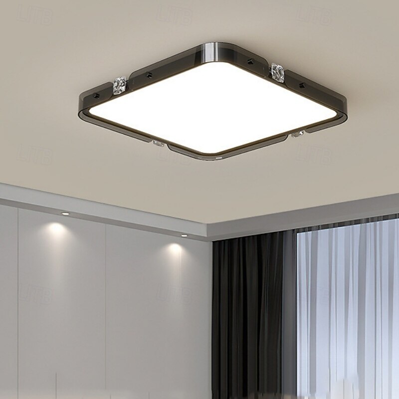 Ultra-Thin Minimalist LED Ceiling Lamp, Full Copper Eye-Care for Bedroom/Corridor2